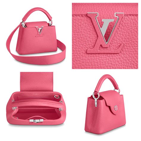 mink louis vuitton|capucines mini bag.